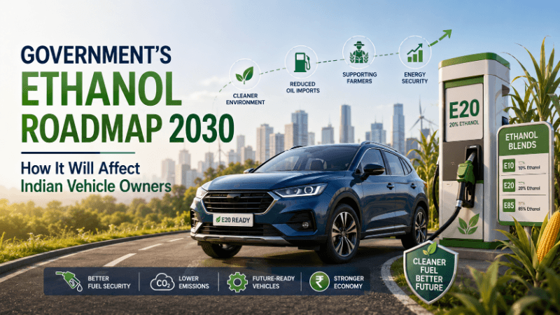 Government's Ethanol Roadmap 2030: How It Will Affect Indian Vehicle Owners