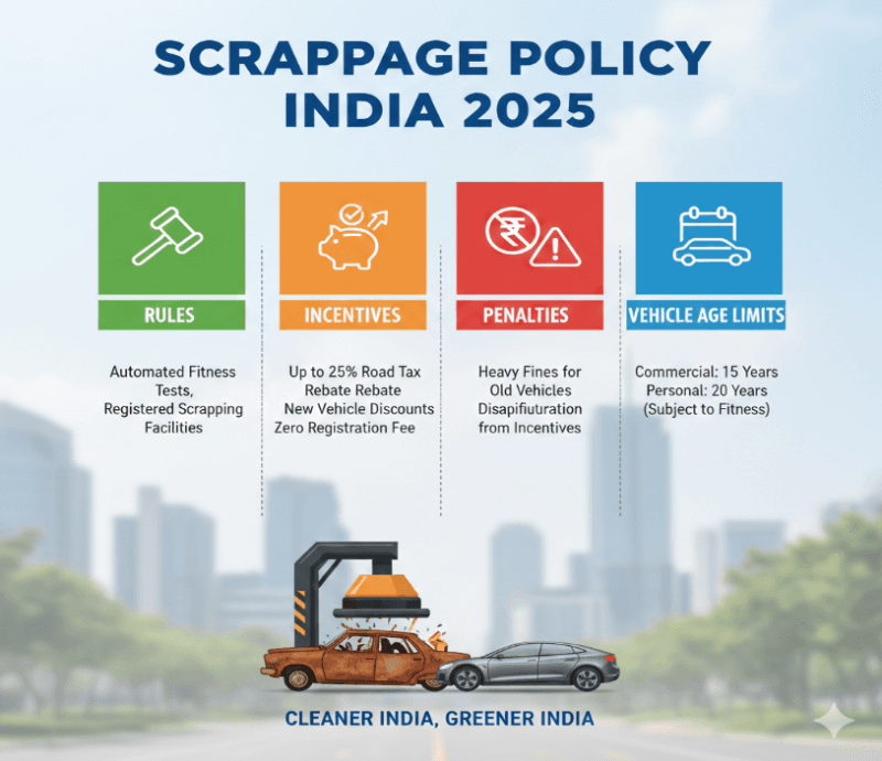Scrappage Policy India 2025-26