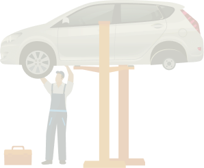 Mechanic illustration left