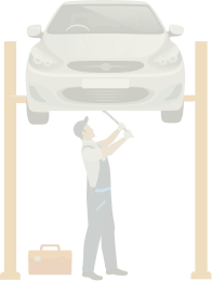 Mechanic illustration right